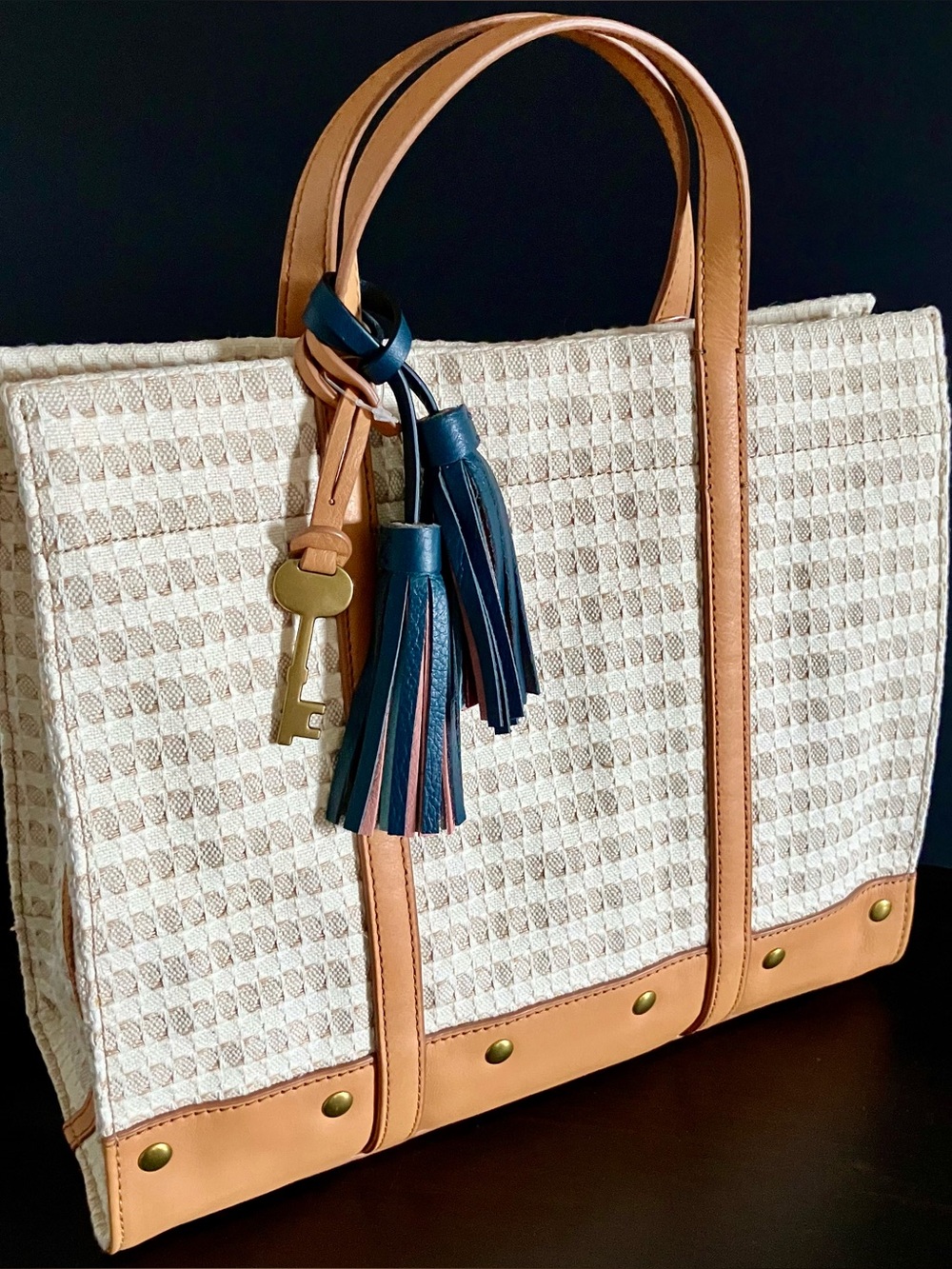 Fossil Carmen Shopper Bag in Natural 🆕